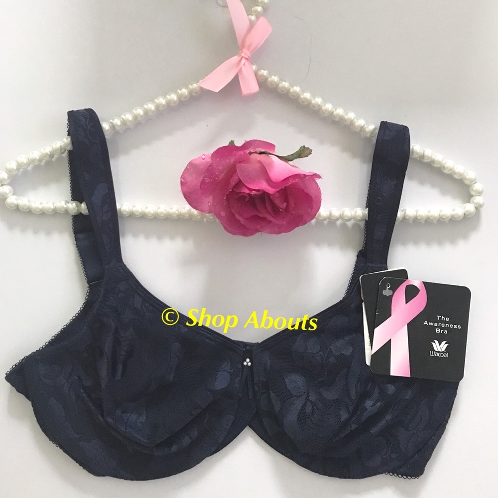 Wacoal Awareness Full Coverage Blue Underwire Bra